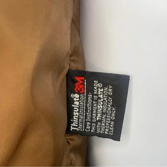 London Fog Outdoor Unlimited Beige Parka Jacket 3M Thinsulate thermal liner 9/10 - Picture 2 of 13